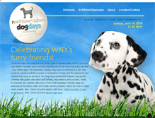 Tablet Screenshot of dogdayswny.com